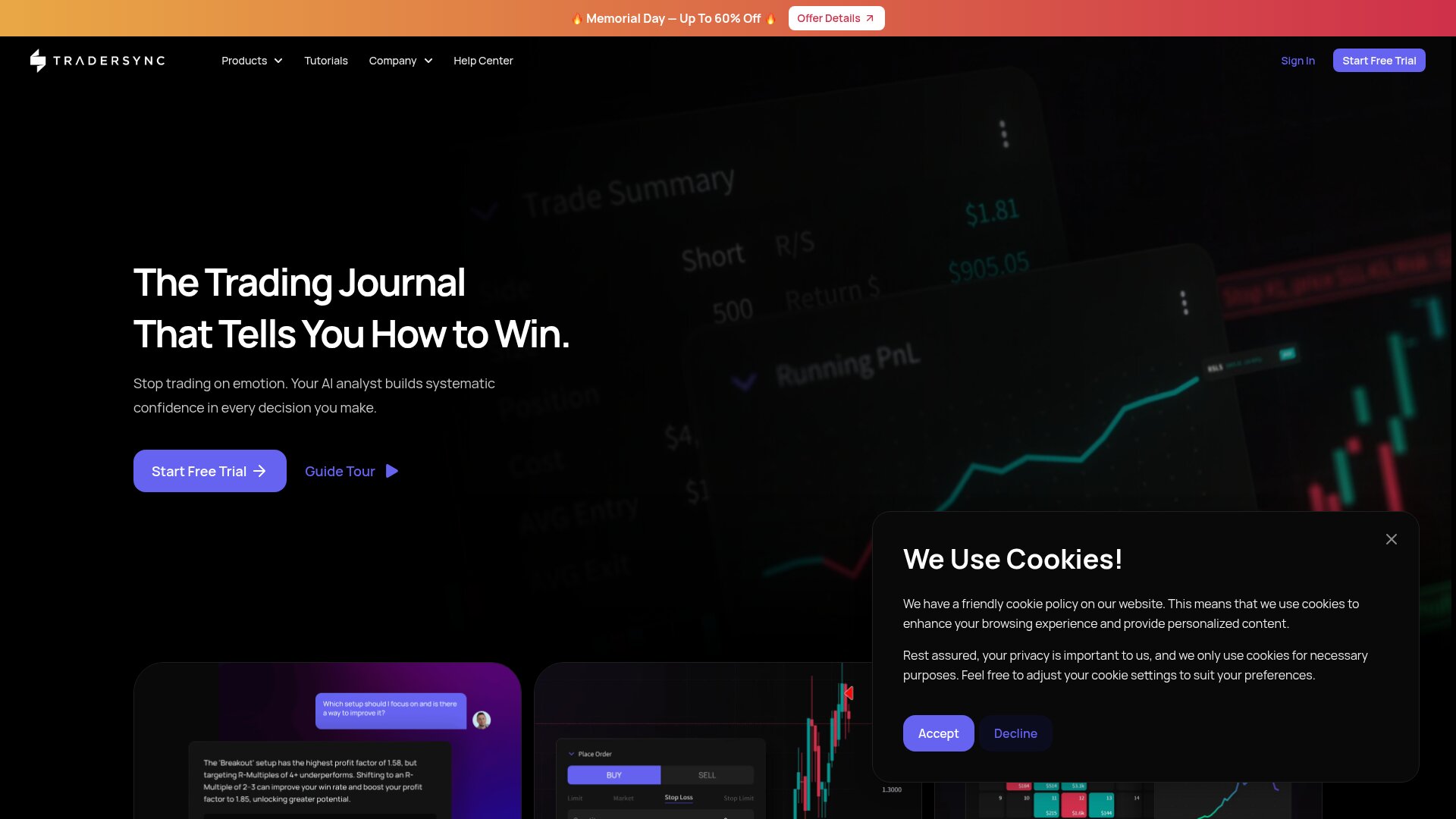 TraderSync active trading journal private auto-import